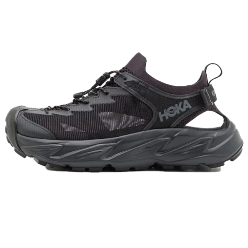 Hoka Hopara 2 Unisex Sport Sandal in Black | ESEVEN STORE