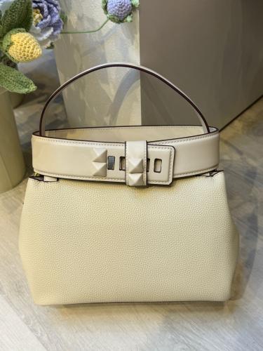 Chanel rectangular vanity bag in gray with a shoulder chain - E