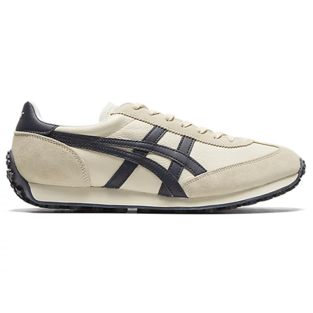 なー Eskiz Onitsuka Tiger EDR 78 Cream Navy Unisex Shoes - E