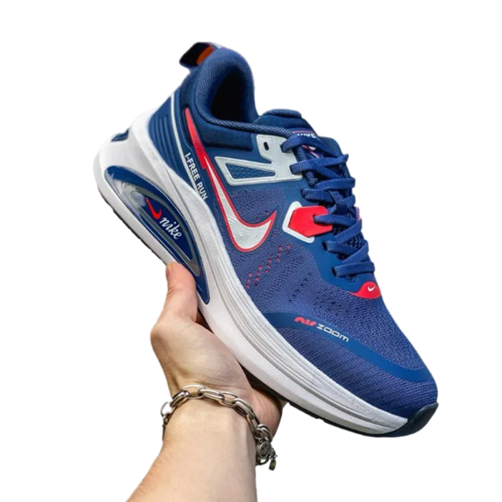 Nike Shoes Red And Blue 'free Runs Nike Men's Free Run Navy