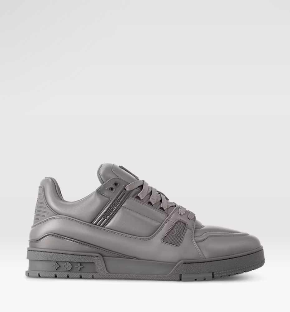 えのの Louis Vuitton LV Grey Sneakers - E-SEVEN STORE