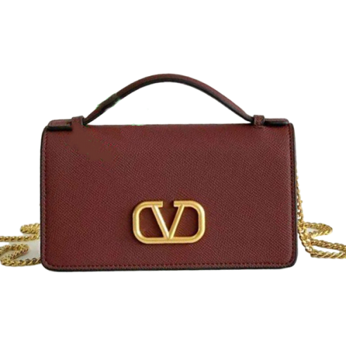 Saint Laurent Pocket Bag in Leather, 17cm, Honey - E-SEVEN STORE
