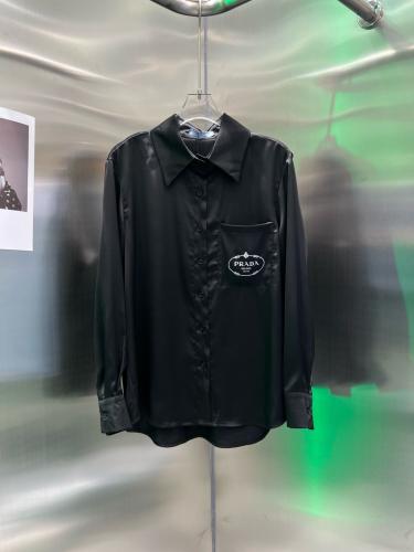 【高知インター店】 Azra with Shirt Sleeve Long Women's Prada Front E - Black in 自転車本体