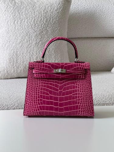 My Dior Medium Handbag with Leather Shoulder Chain in White - E