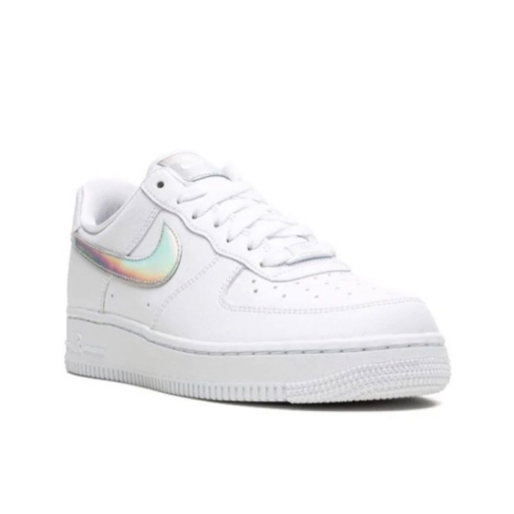 air force 1 silver glitter