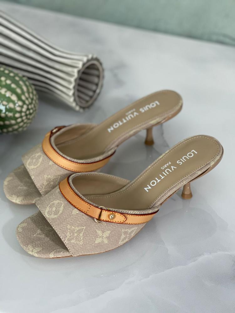 Sandal Heels Louis Vuitton Stiletto Shoes Louis Vuitton Multicolor