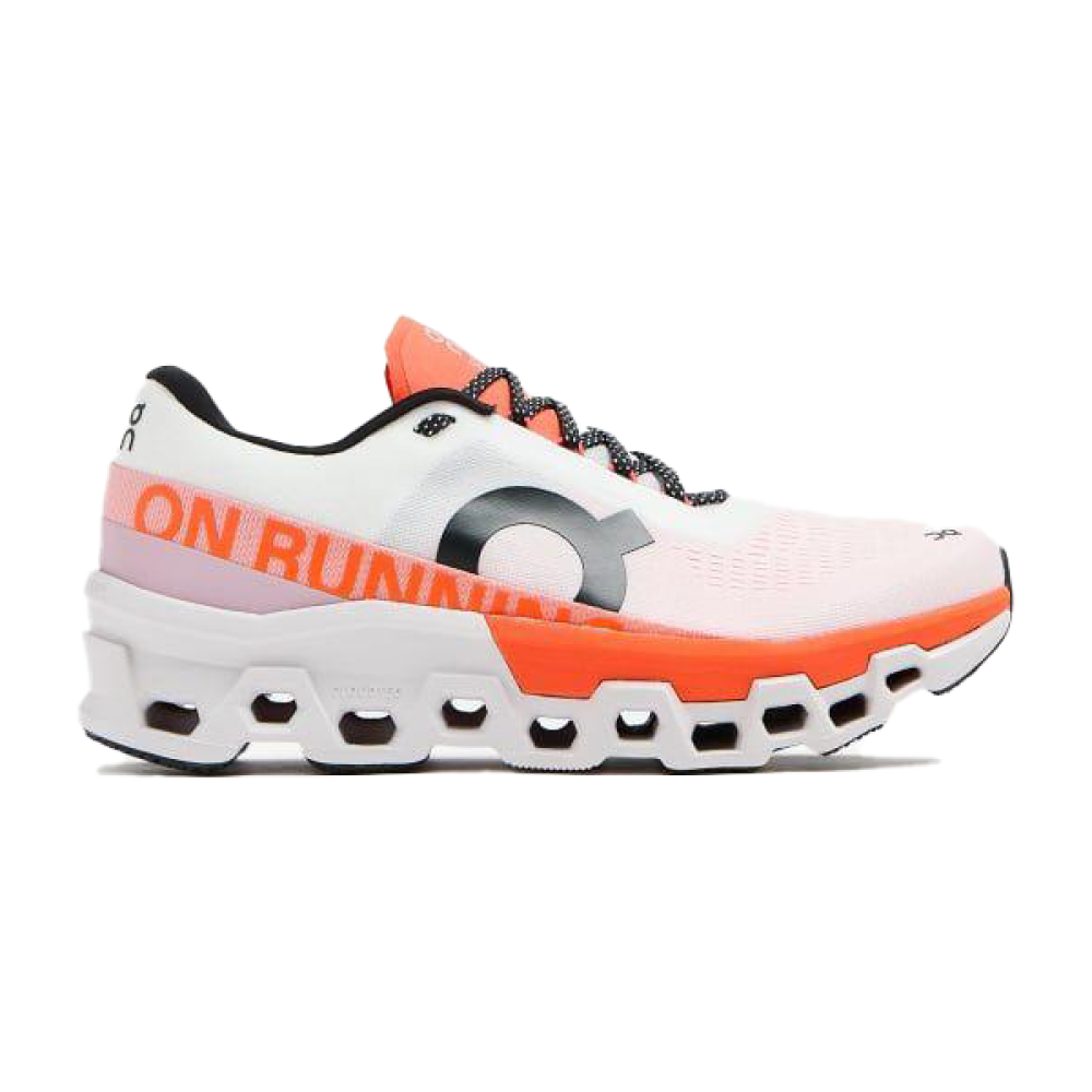 Sneaker Cloud Monster 2 White Orange Unisex Sneakers - E-SEVEN STORE