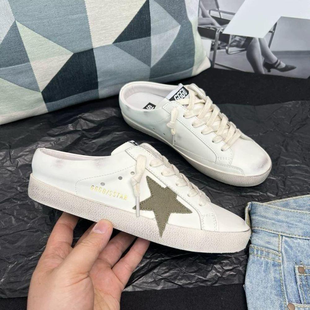 White Golden Goose Shoes GOLDEN GOOSE Stardan Sneaker In