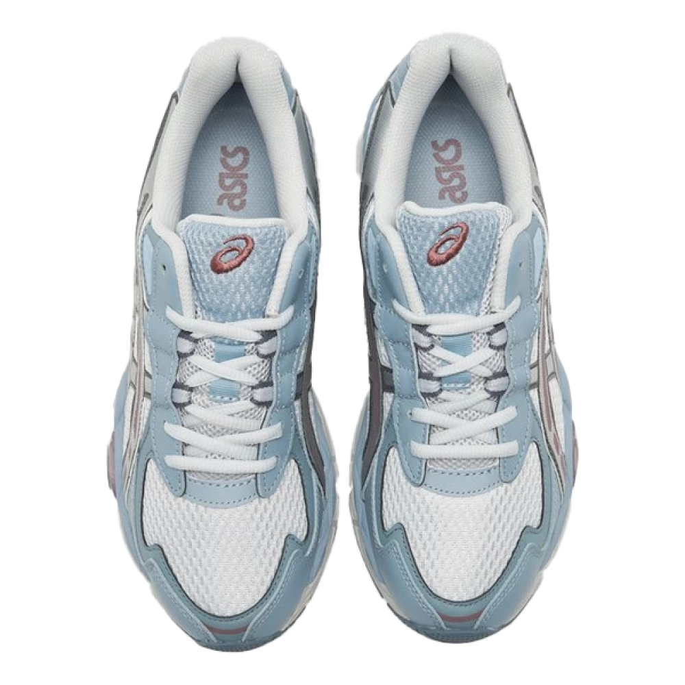 ASICS GEL-NYC Unisex Sports Sneaker, Blue Silver - E-SEVEN STORE