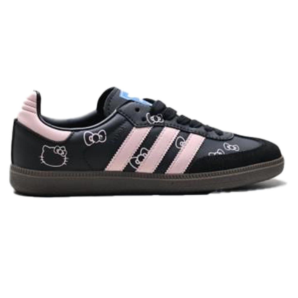 Adidas Samba Women's x Hello Kitty Cute Print Black and Pink