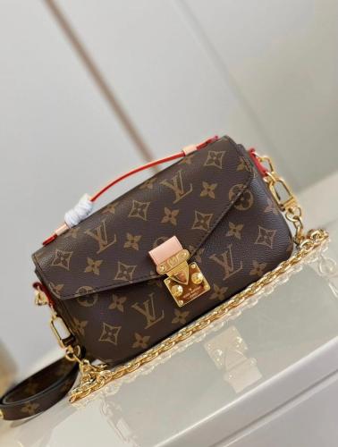 Louis Vuitton Metisse 21cm Monogram Brown Bag - E-SEVEN STORE