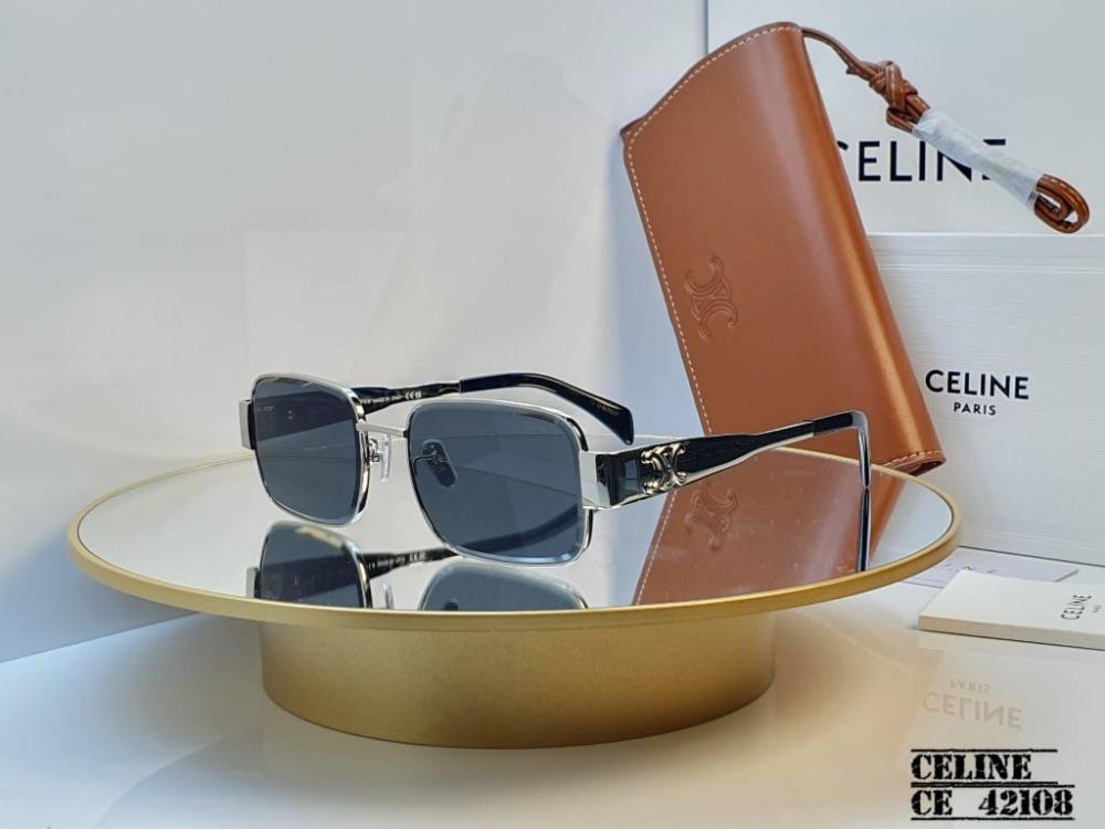 Celine サングラス Celine sunglasses, black rectangular lenses - E-SEVEN STORE