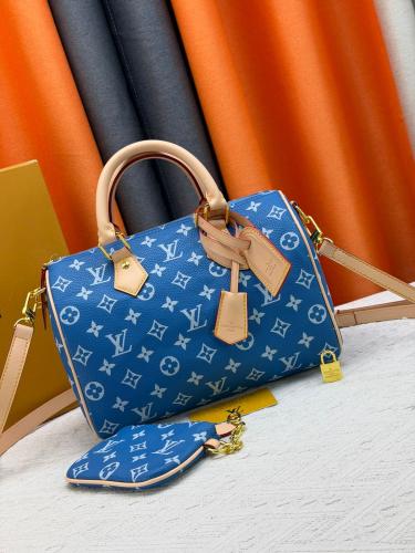 Louis Vuitton Cousin Bag in Dark Green Monogram with Gold Chain