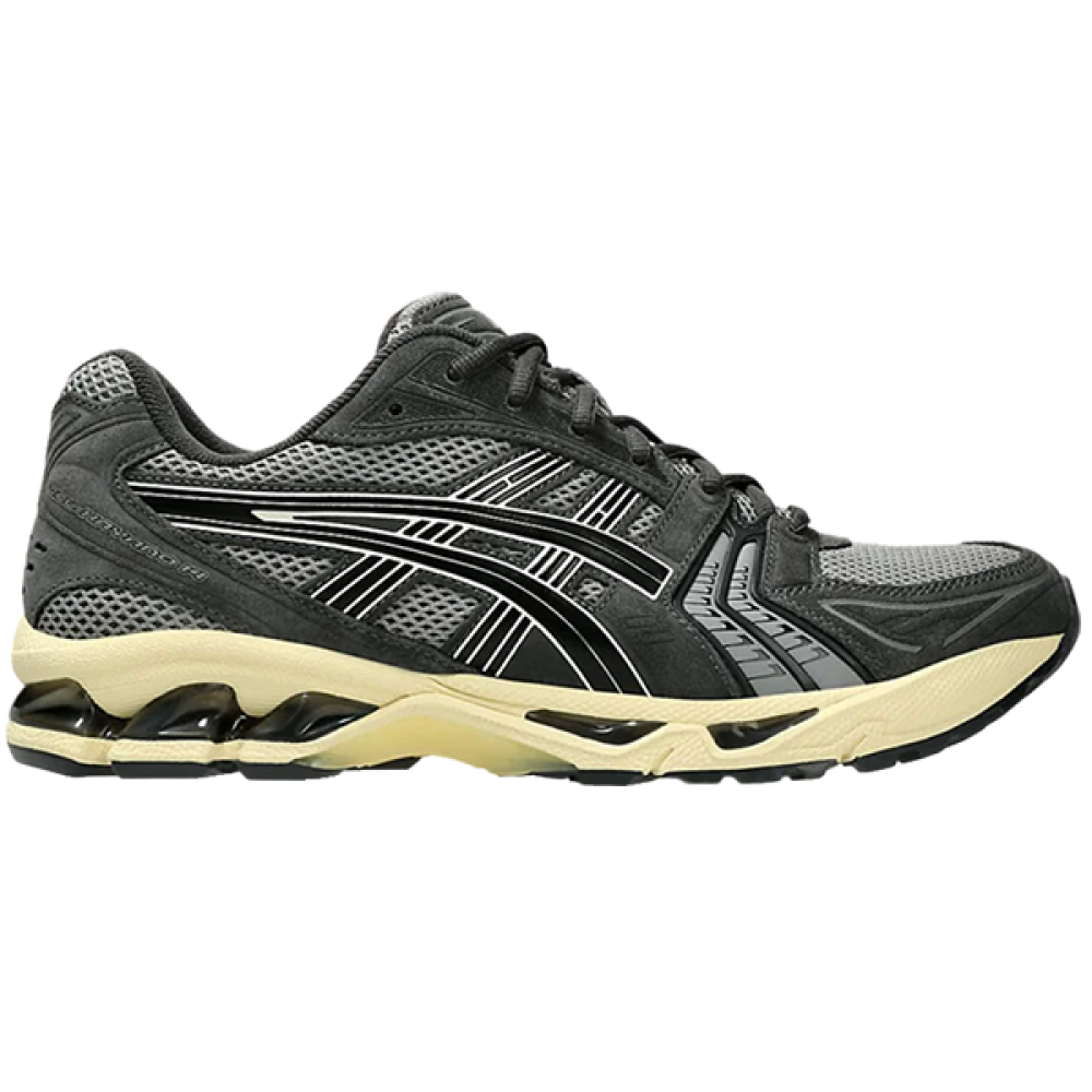 Asics Gel-Kayano 14 shoes in clay grey and black - E-SEVEN STORE