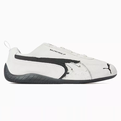 Balenciaga x Puma Speedcat Velvet White - E-SEVEN STORE Balenciaga x Puma Speedcat Velvet White - E-SEVEN STORE