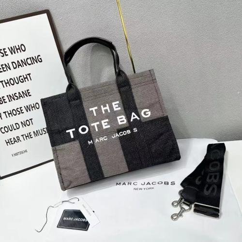Marc Jacobs Women's Black Grey Tote Bag | ESEVEN STORE