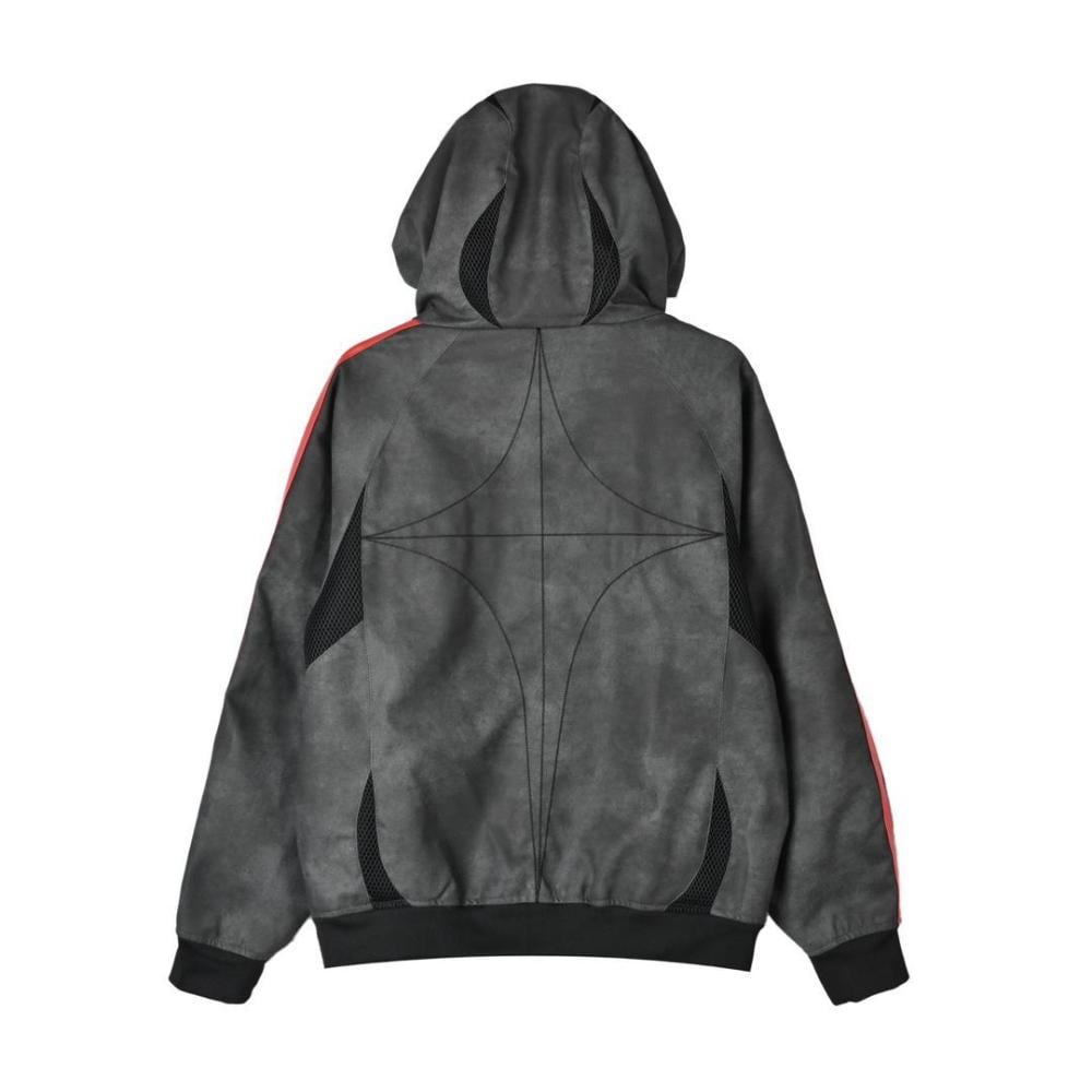 Adidas x Thug Club Teamgeist Faux Leather Jacket in Black - E
