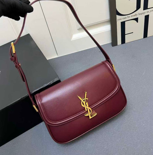 Loewe Hobo 30cm bag with a suede texture, chocolate brown color