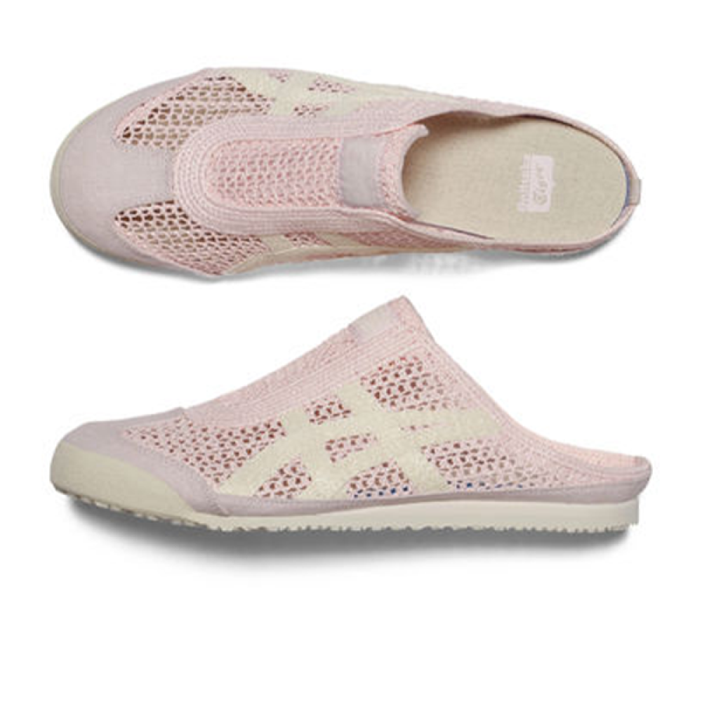【新品】Onitsuka Tiger MEXICO 66 SABOT ピンク Onitsuka Tiger Mexico 66 Sabot Soft Pink Unisex Open Toe