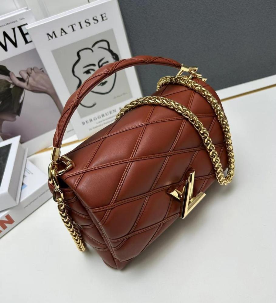 Louis Vuitton Twist Soft Brown Luxury Bag - E-SEVEN STORE
