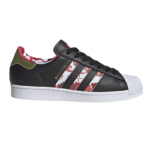 adidas gazelle silver green womens Leftfoot - adidas - Superstar - Black Yellow/Collegiate Green main image 0