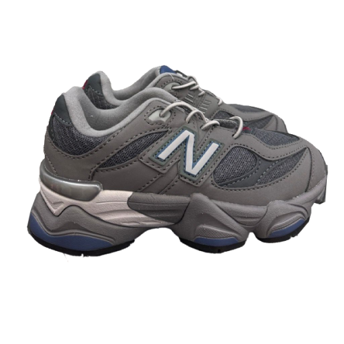 New Balance 9060 Kids' Running Sneaker, Dark Grey - E-SEVEN STORE