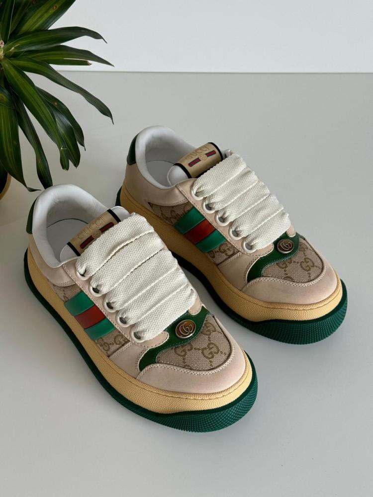 women&#039;s screener leather sneaker gucci screener gg sneaker