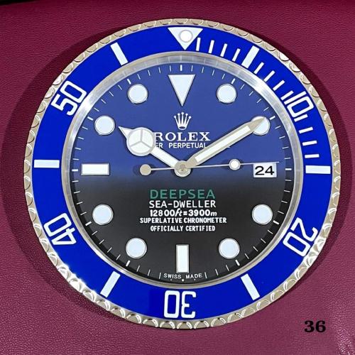 Rolex Submariner Wall Clock, Royal Green with Black - E-SEVEN STORE