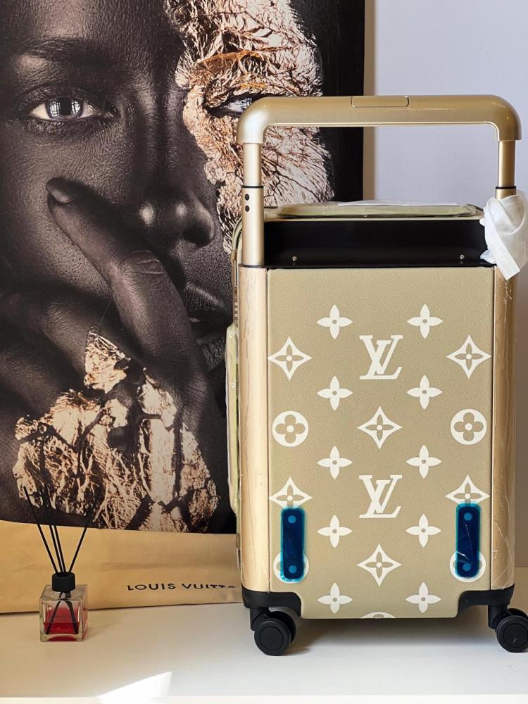 専用バッグ Louis Vuitton Large Beige Luggage with Brand Print - E-SEVEN