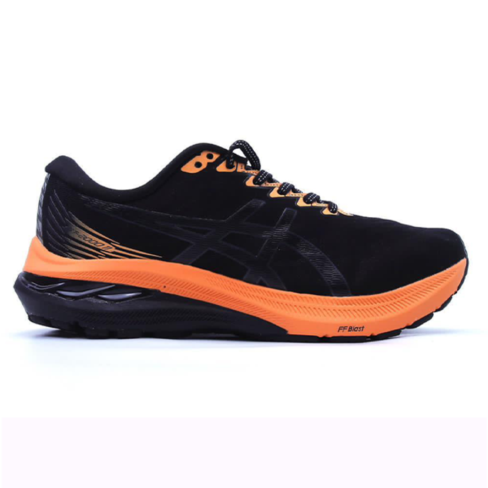 Men's Skees GT 2000 Black Orange Luxury Sports Shoes - E