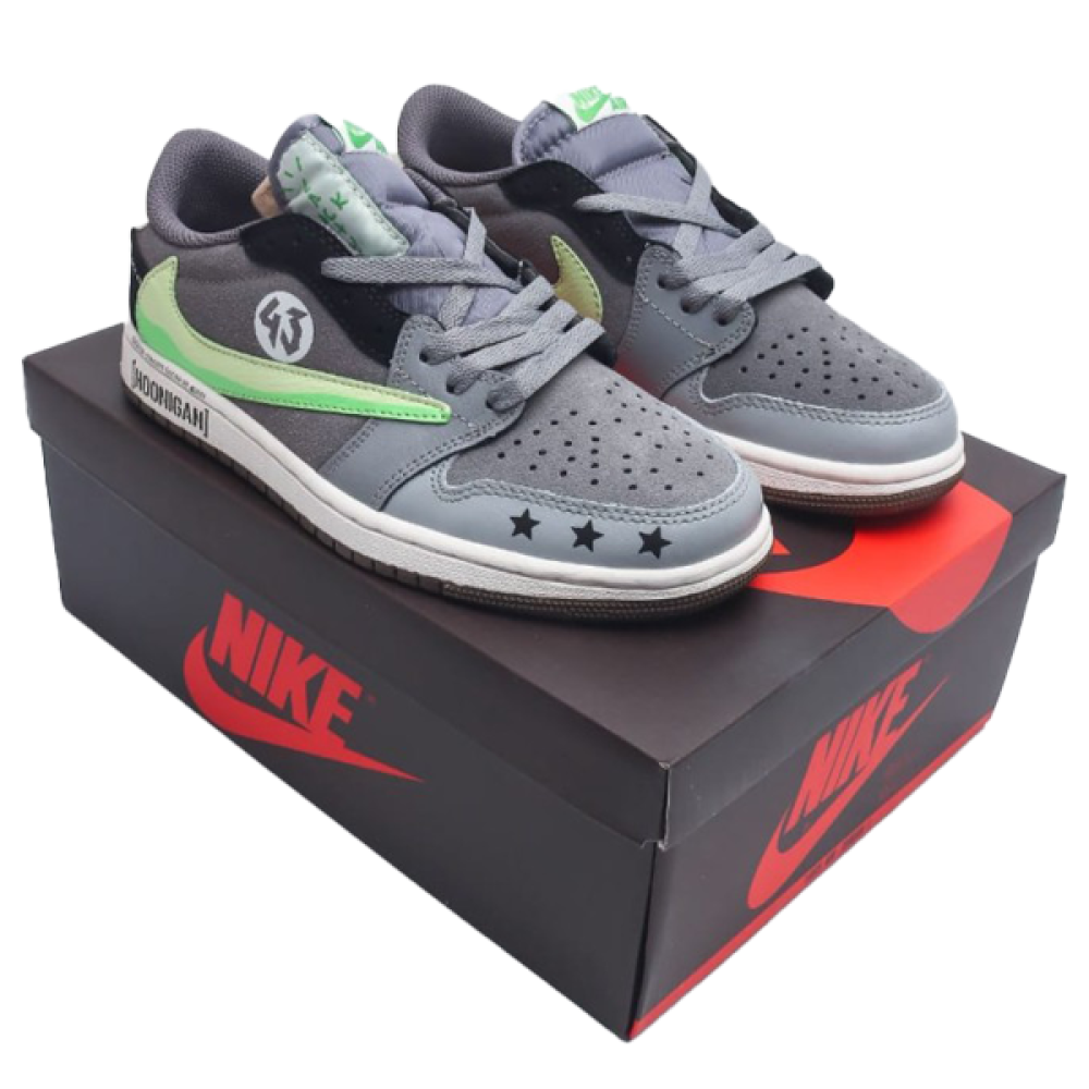 Air Jordan Low 1 x Travis Scott Hoonigan Men's Sneaker - E