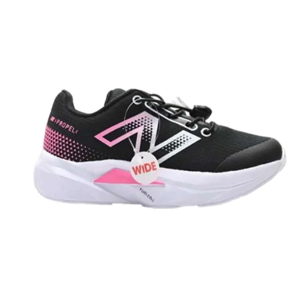 New Balance Kids' FuelCell Black Pink Shoe - E-SEVEN STORE