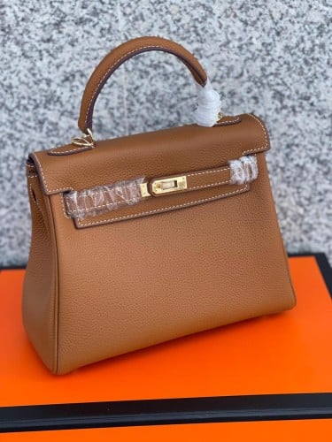 バッグ Summer Hermès d'Orphee beige and brown peacock print neck scarf - E