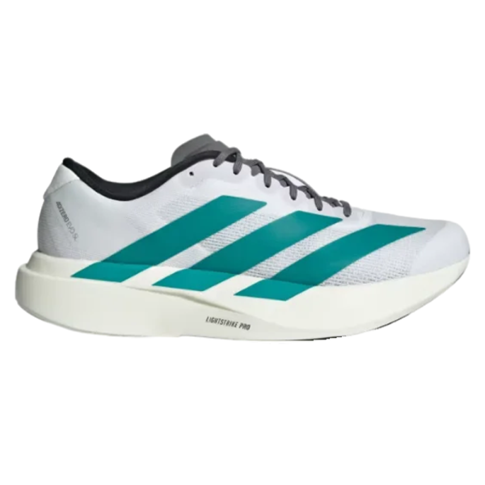 Adidas Adizero EVO Men's Running Sneakers in Grey and Green