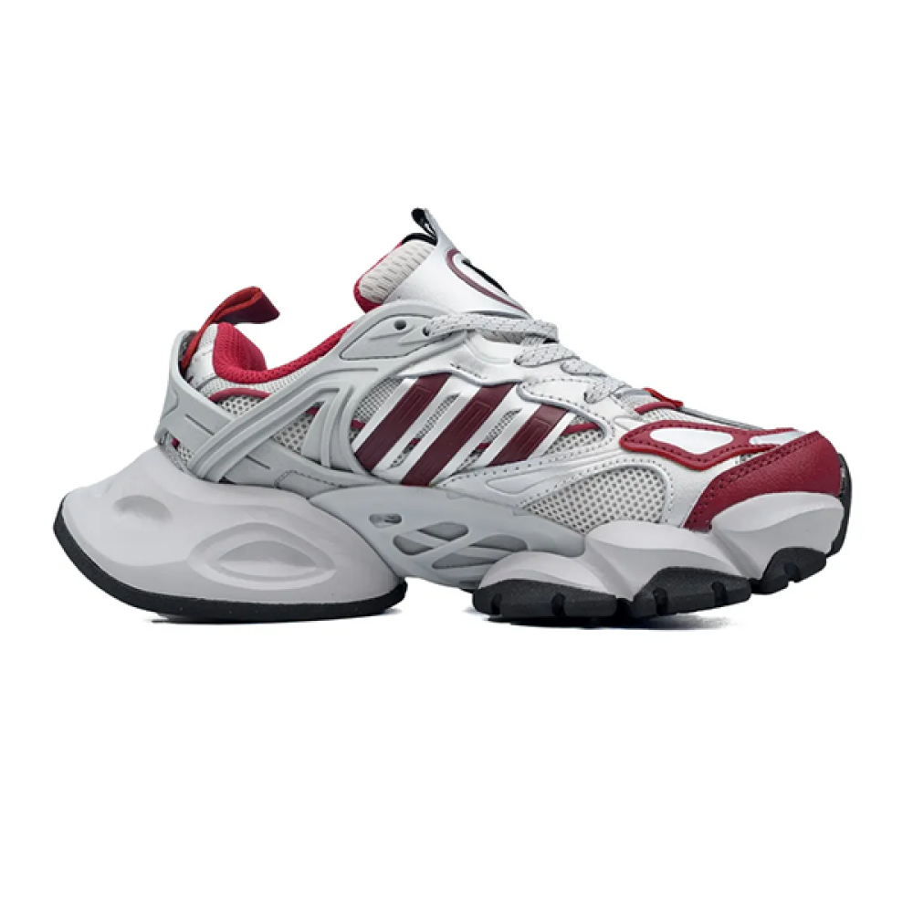 Adidas Unisex VENTO XLG DELUXE Running Shoes Silver Red - E