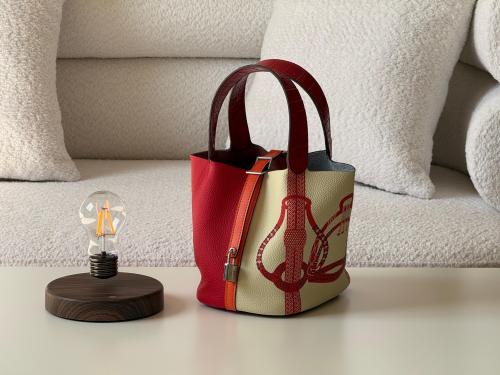 Burberry Horse Fairy Bag with Brand Logo, Beige Brown - E-SEVEN STORE