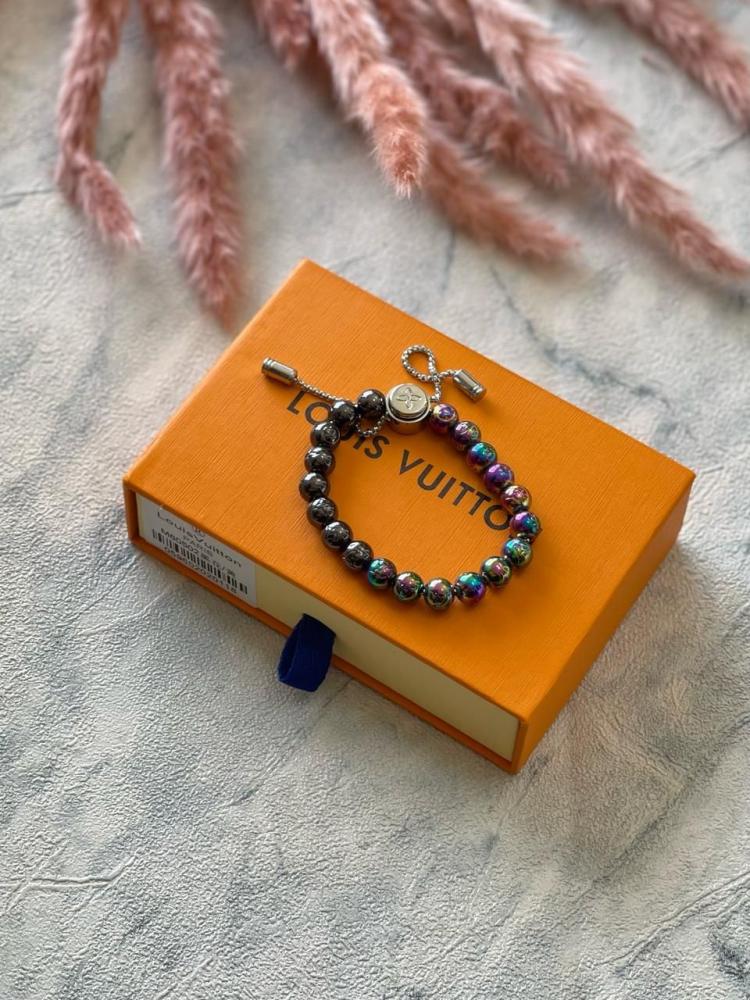 سوار معصم للجنسين لويس فيتون حبات ملونة