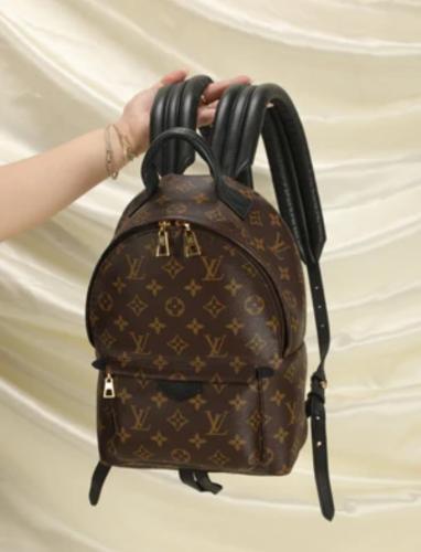 Louis Vuitton Women's Monogram Backpack Brown - E-SEVEN STORE