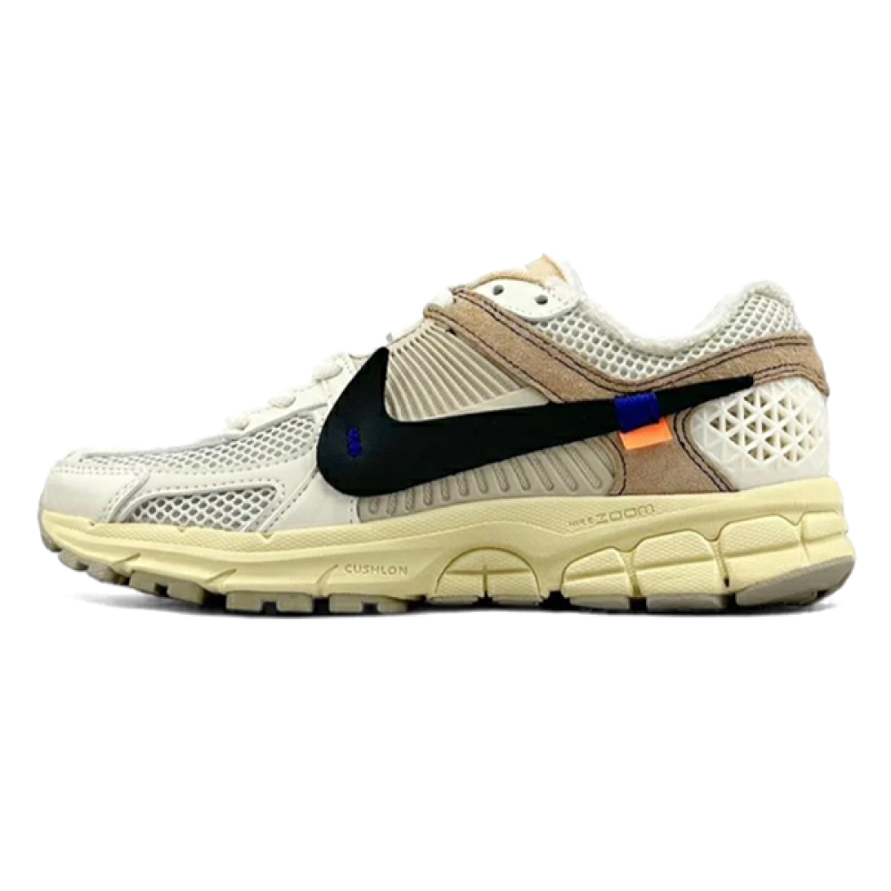Nike Zoom Vomero 5 Mesh Shoes in Beige Yellow and Brown