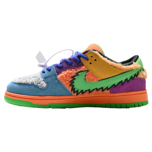 حذاء Greatful dead X SB dunk مللتي كولر للجنسين