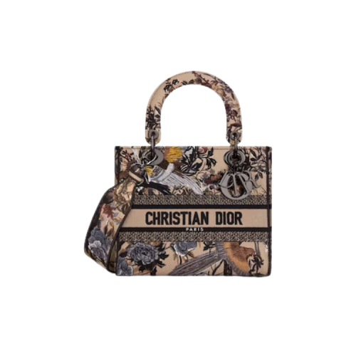 Mini Lady Dior 13cm Bag in Glossy Black | ESEVEN STORE