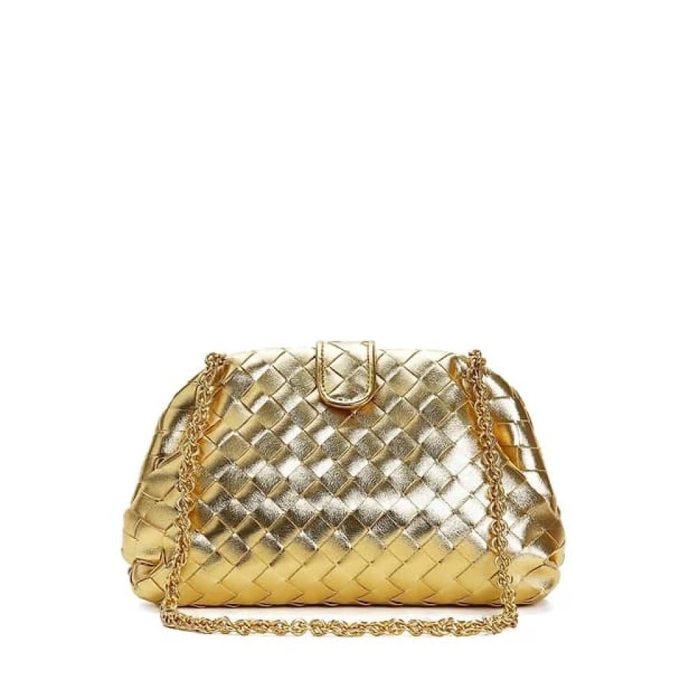 Bottega Women's Luxury Gold Chain Shoulder Bag