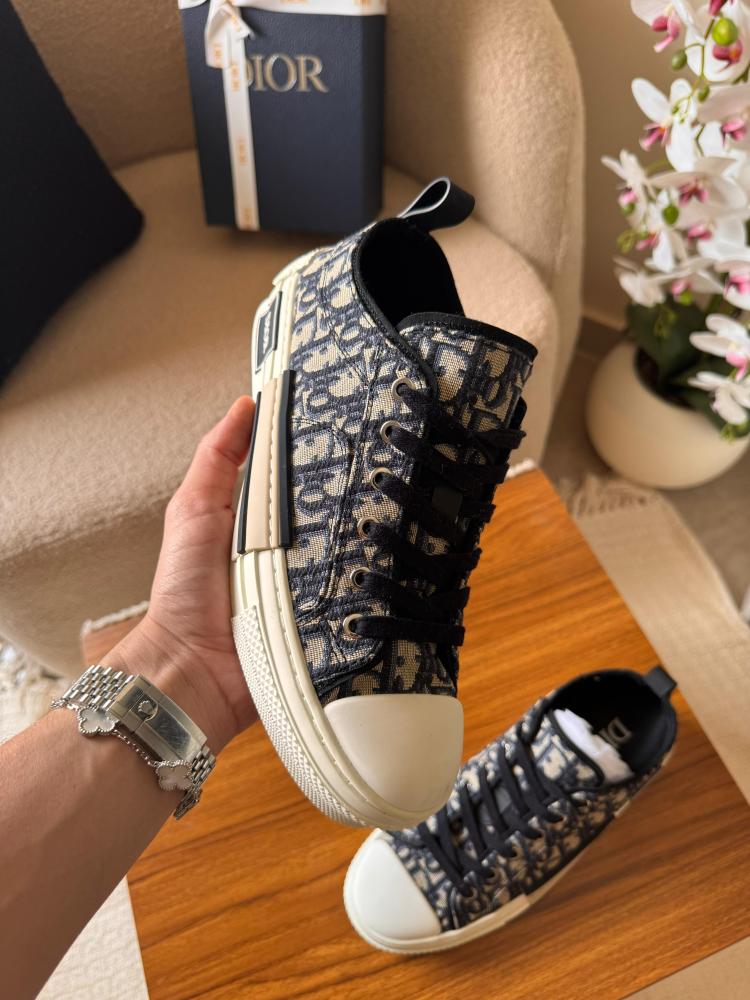 Dior Men's Dior Print Sneakers Dior B23 Men's Oblique Print
