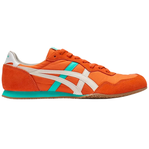 Onitsuka Tiger Serrano sneakers in orange with a hint of mint