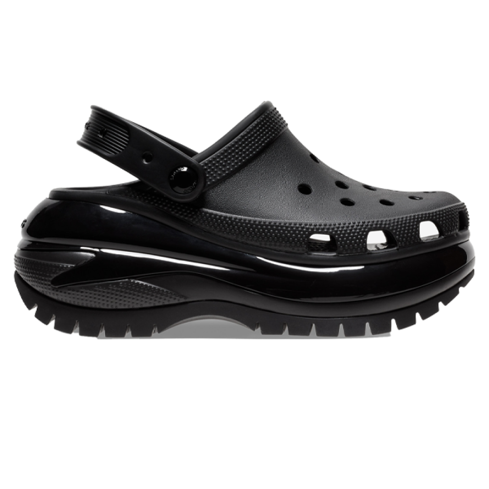 Crocs black women's mega crush clogs
