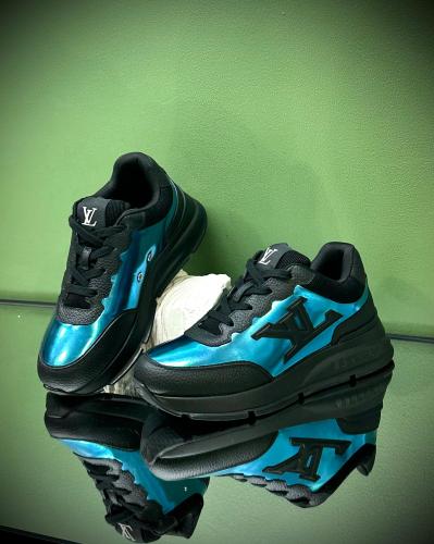 Louis Vuitton Beverly Hills Men's Monogram Sneakers in Black - E