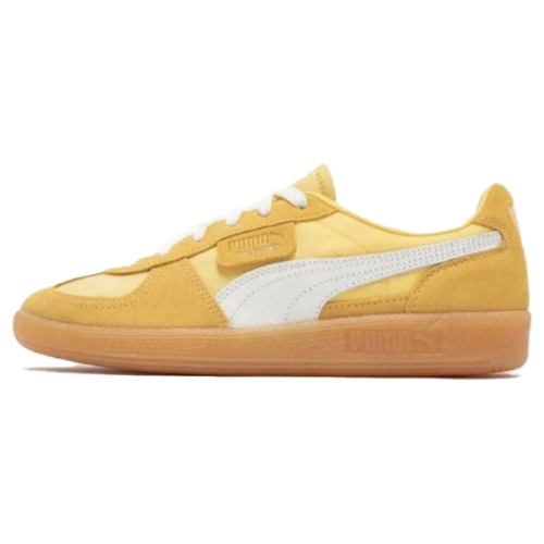 Puma Palermo Unisex Sneakers Grey Yellow with White Details E