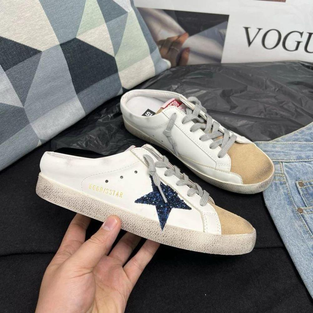 golden goose superstar white navy