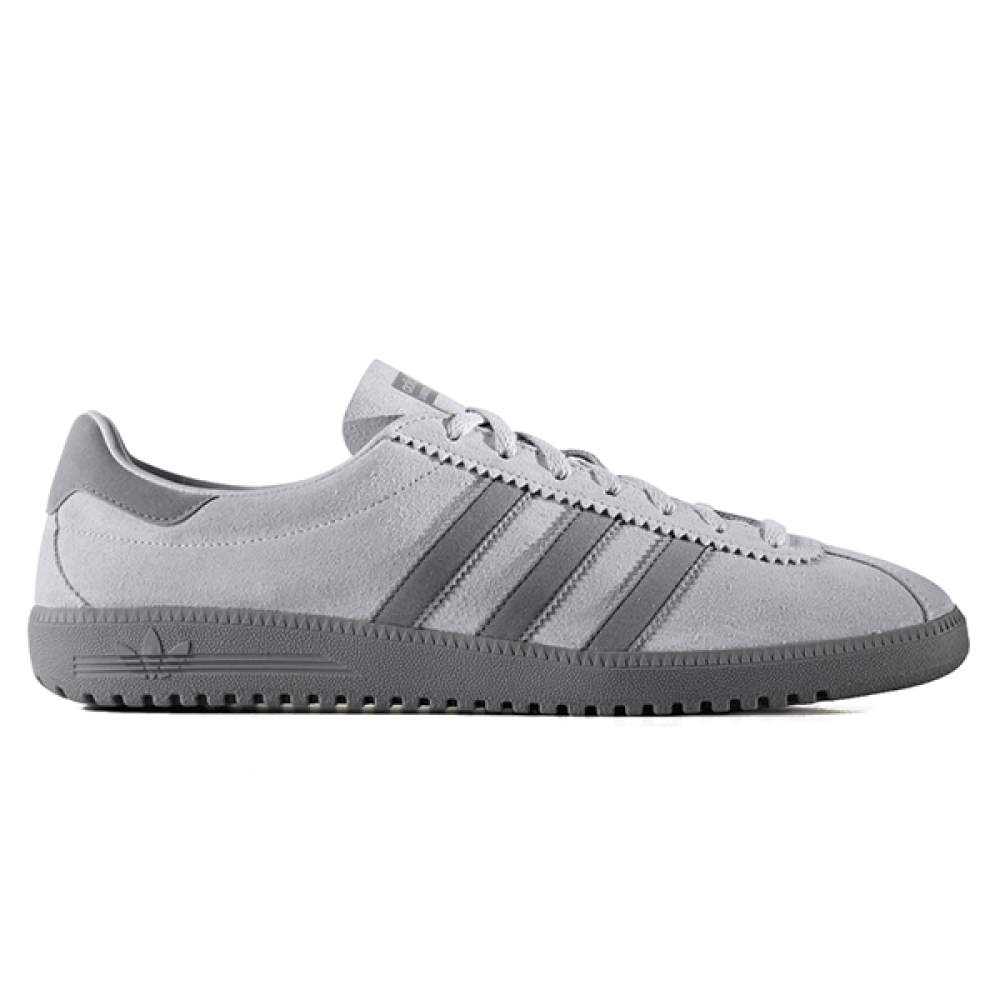 شوز المشي أديداس بيرمودا مخملي بلون رمادي