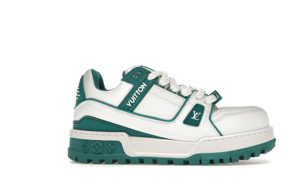 شوز رياضي لويس فيتون LV TRAINER MAXI للرجال وايت قرين